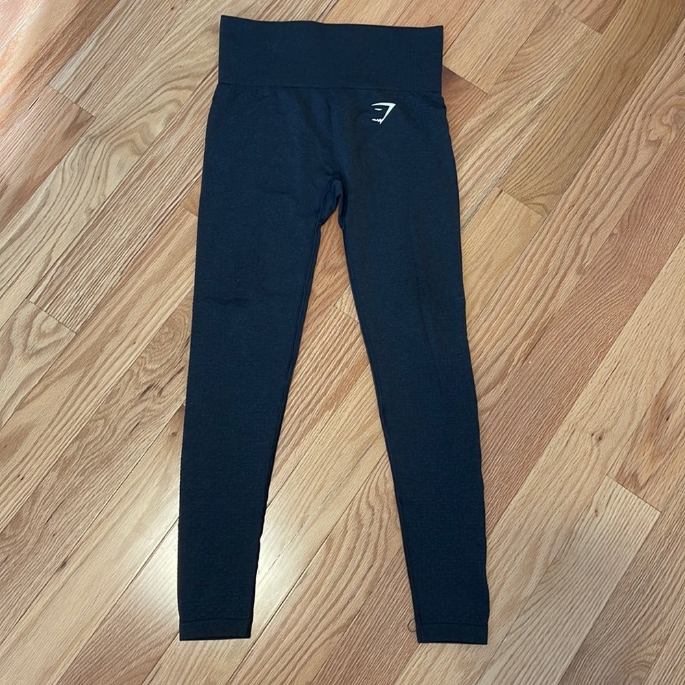 Gym Shark Black Vital Seamless Leggings